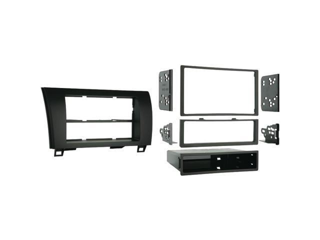 Metra - Dash Kit for Select 2007-2023 Toyota Tundra DIN DDIN - Black - image 3