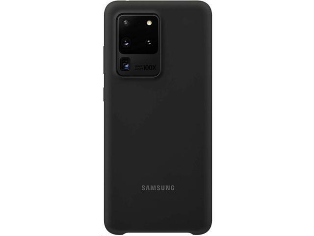 Samsung Genuine Silicone Cover Case For Galaxy S20 Ultra Black EF-PG988TBEGUS