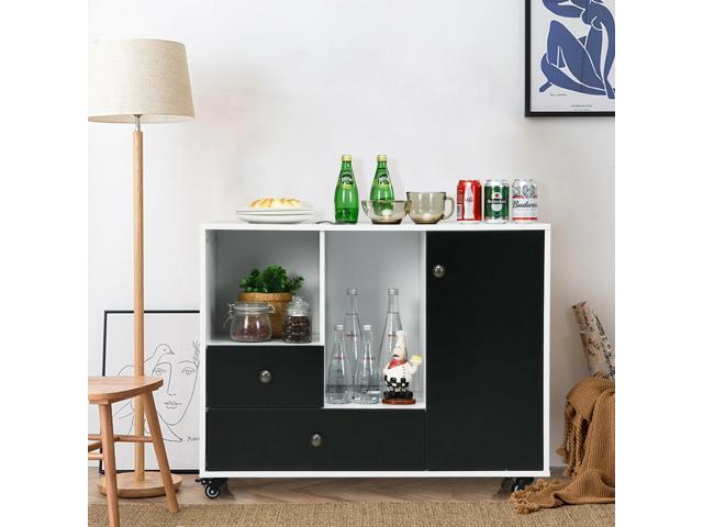 Lateral Mobile Filing Cabinet with 2 Drawers