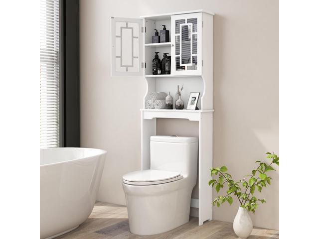 Bathroom Spacesaver Organizer with Adjustable Shelf