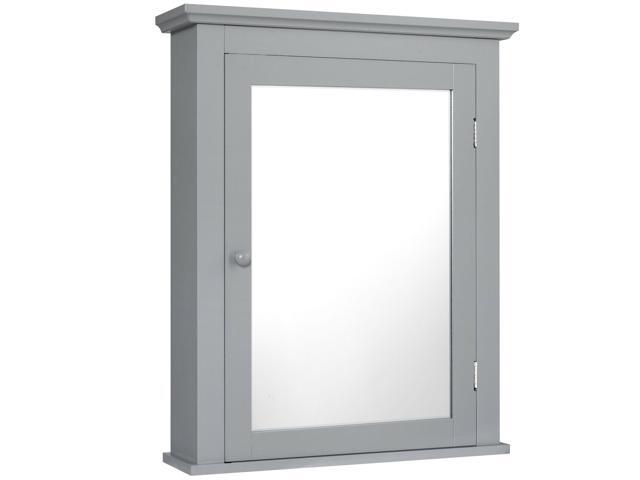 Bathroom Wall Mounted Storage Mirror Medicine Cabinet
