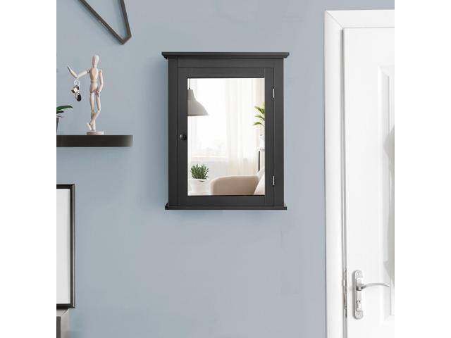 Bathroom Wall Mounted Storage Mirror Medicine Cabinet
