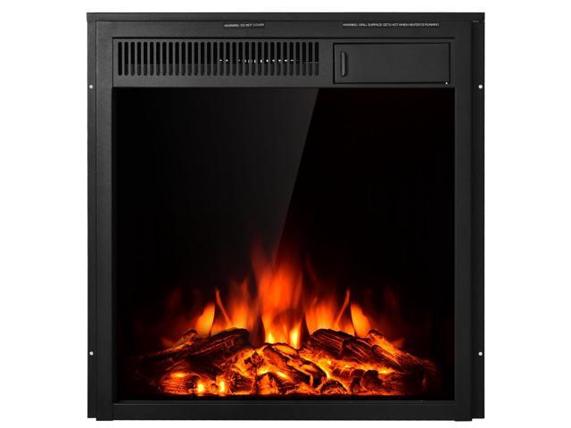 SlickBlue 22.5 Inch Electric Fireplace Insert Freestanding and Recessed Heater