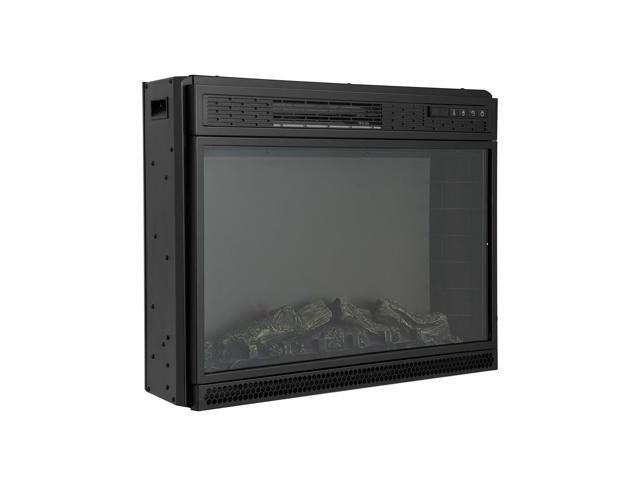 SlickBlue 28 Inch Electric Freestanding and Recessed Fireplace with Remote