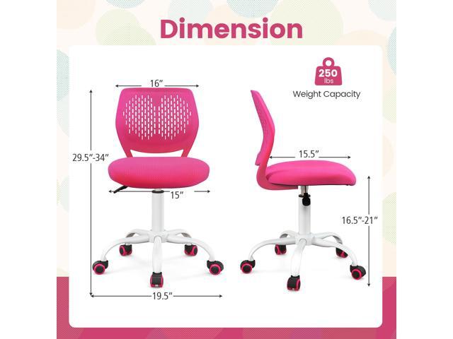 SlickBlue Ergonomic Children Study Chair with Adjustable Height