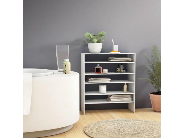 SlickBlue 3 Pieces 31-Inch Stackable Multi-Shape Shoe Rack