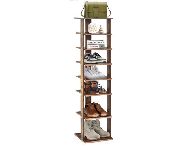SlickBlue 7-Tier Shoe Rack Practical Free Standing Shelves Storage Shelves
