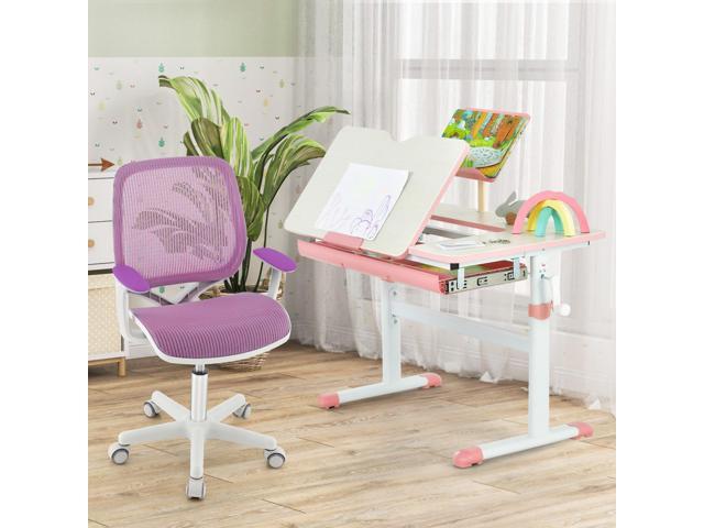 SlickBlue Swivel Mesh Children Computer Chair with Adjustable Height