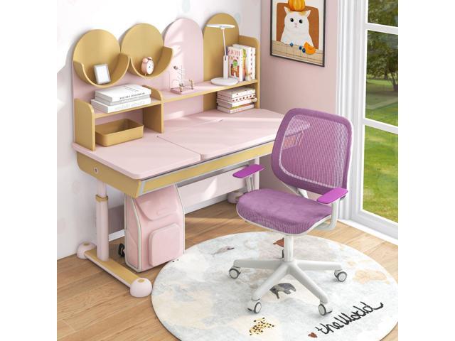 SlickBlue Swivel Mesh Children Computer Chair with Adjustable Height