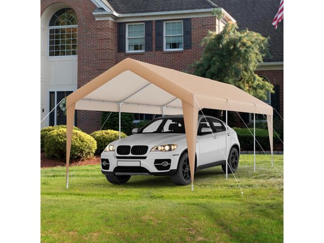 SlickBlue 10 x 20 Feet Patio Heavy Duty All-Weather Carport-without Sidewall