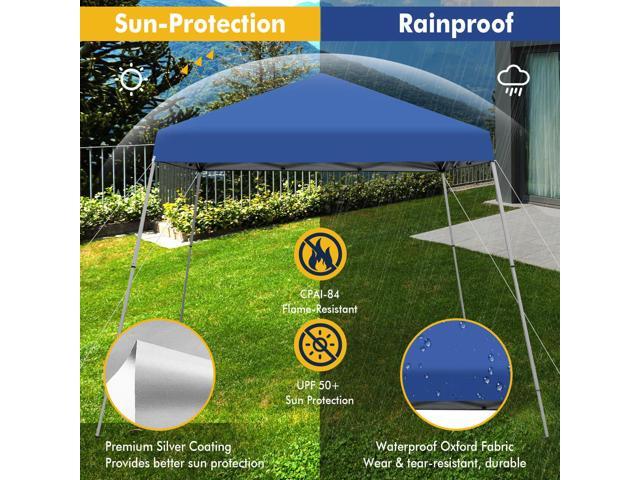 SlickBlue 10 x 10 Feet Outdoor Instant Pop-up Canopy with Carrying Bag