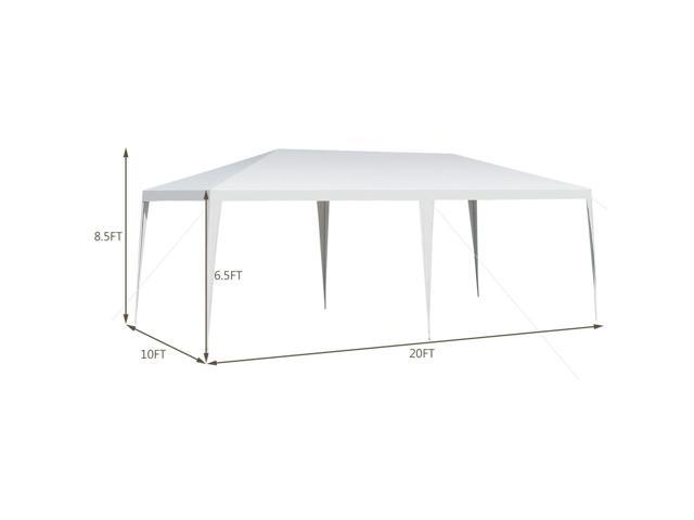 SlickBlue 10 x 20 Feet Waterproof Canopy Tent with Tent Peg and Wind Rope