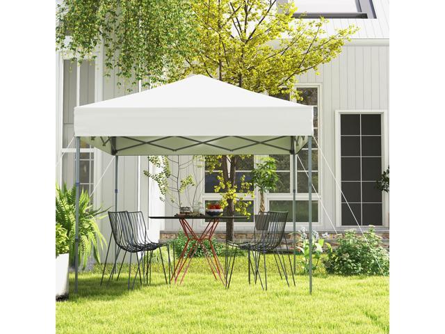 SlickBlue 6.6 x 6.6 Feet Outdoor Pop-up Canopy Tent with UPF 50+ Sun Protection