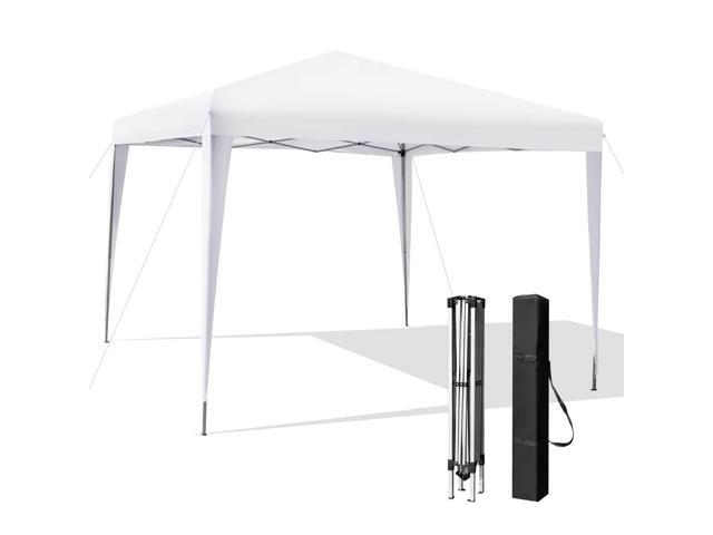 SlickBlue 10 x 10 Feet Outdoor Pop-up Patio Canopy for Beach and Camp
