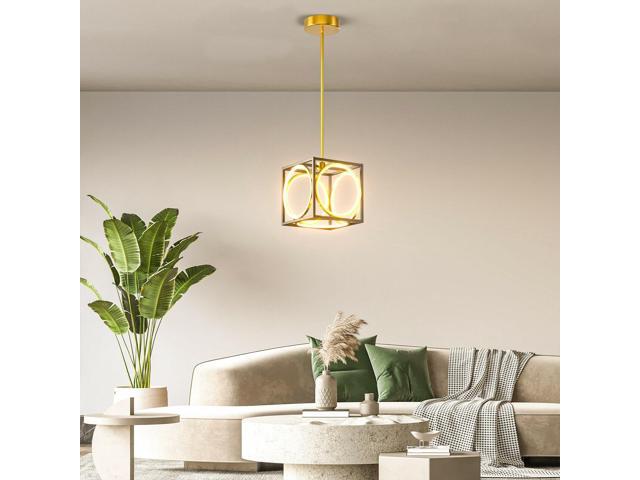 SlickBlue Modern LED Pendant Light with 42 Inches Adjustable Suspender