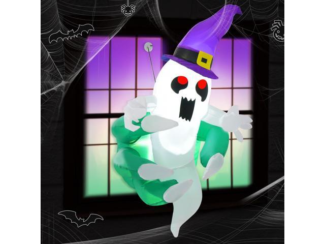 SlickBlue Halloween Inflatable Ghost Broke Out from Window