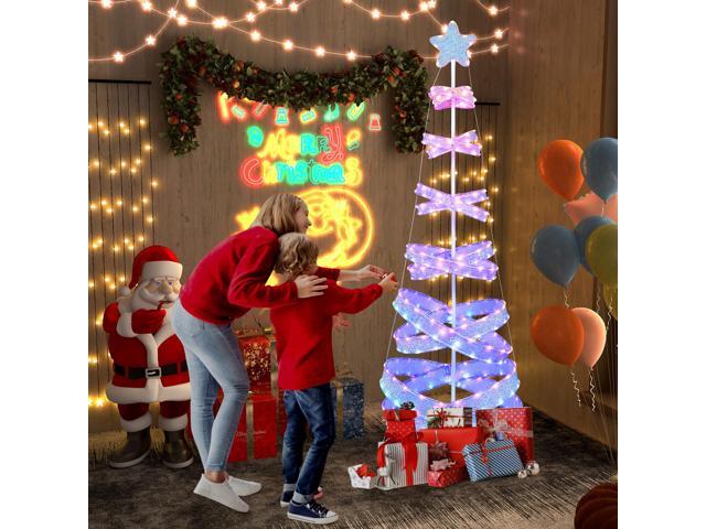 SlickBlue Outdoor Spiral Christmas Tree for Party Xmas New Year Decoration