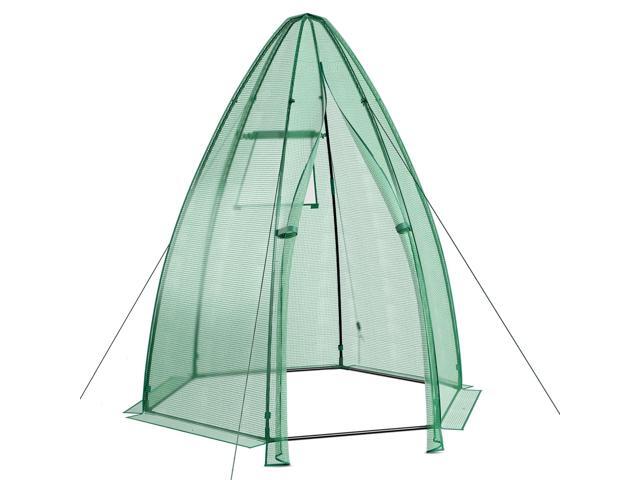 SlickBlue Portable Mini Greenhouse with All-Weather PE Cover