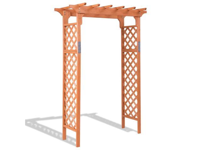 SlickBlue Garden Wooden High Arbor Arch Plant Pergola