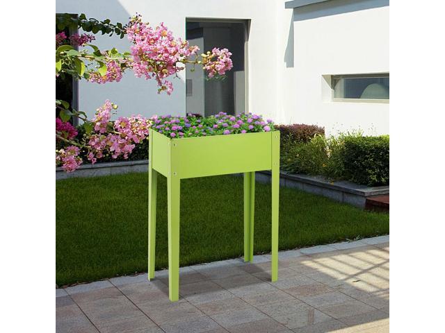 SlickBlue Outdoor Elevated Garden Plant Flower Bed