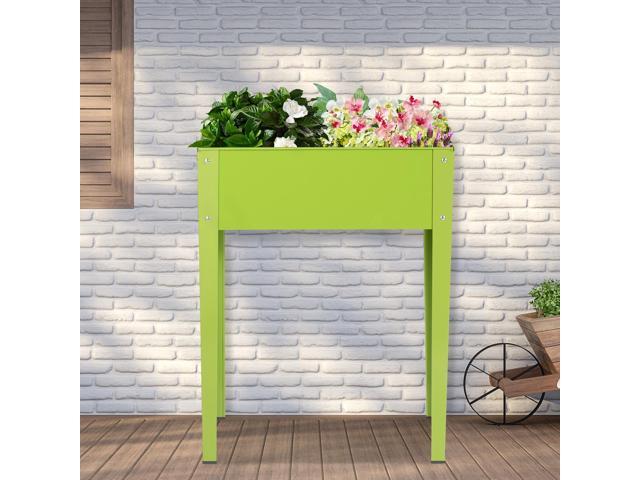 SlickBlue Outdoor Elevated Garden Plant Flower Bed