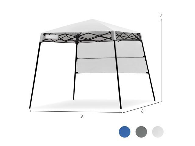 SlickBlue Pop-up Canopy Tent with Carry Bag and 4 Stakes