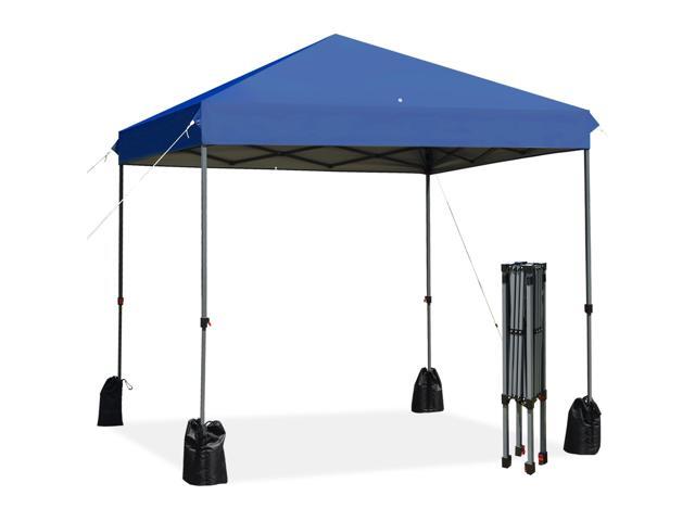 SlickBlue Outdoor Pop up Canopy Tent with Roller Bag