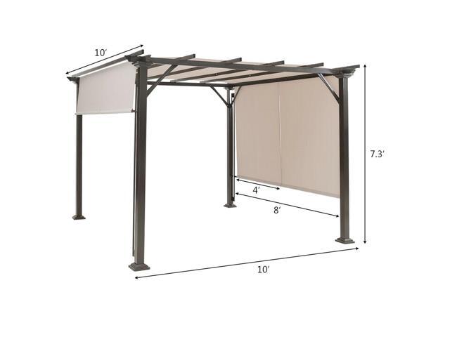 SlickBlue Metal Frame Patio Furniture Shelter