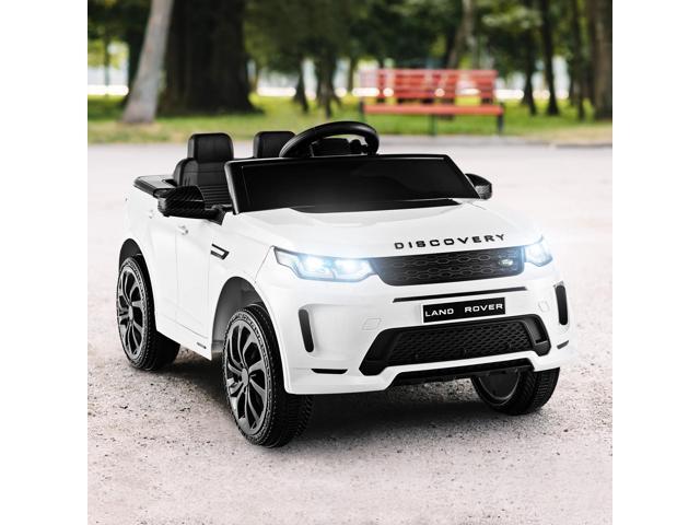 SlickBlue 12V Kids Ride On Car with Remote Control Lockable Doors Slow Start System and LED Lights