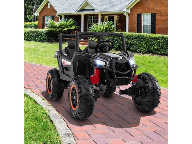 SlickBlue 2-Seater Kids Ride on UTV with 2.4G Remote Control for over 3 Years Old Children