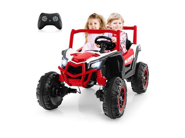 SlickBlue 2-Seater Kids Ride on UTV with 2.4G Remote Control for over 3 Years Old Children