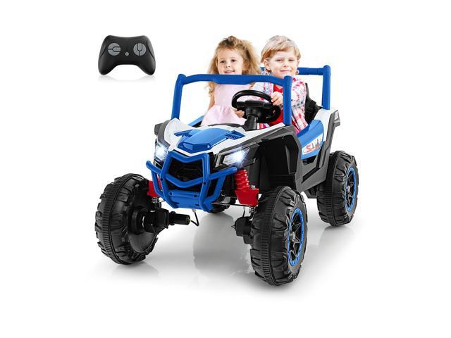 SlickBlue 2-Seater Kids Ride on UTV with 2.4G Remote Control for over 3 Years Old Children