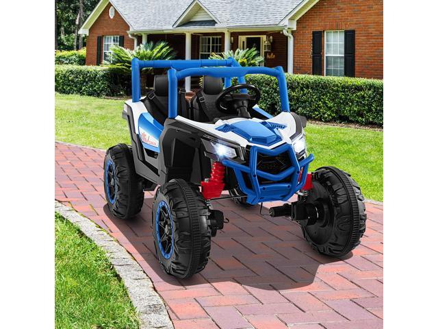 SlickBlue 2-Seater Kids Ride on UTV with 2.4G Remote Control for over 3 Years Old Children