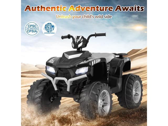 SlickBlue 24V Kids Ride-On Electric ATV with Wireless Connection for Toddlers 3-8 Years Old