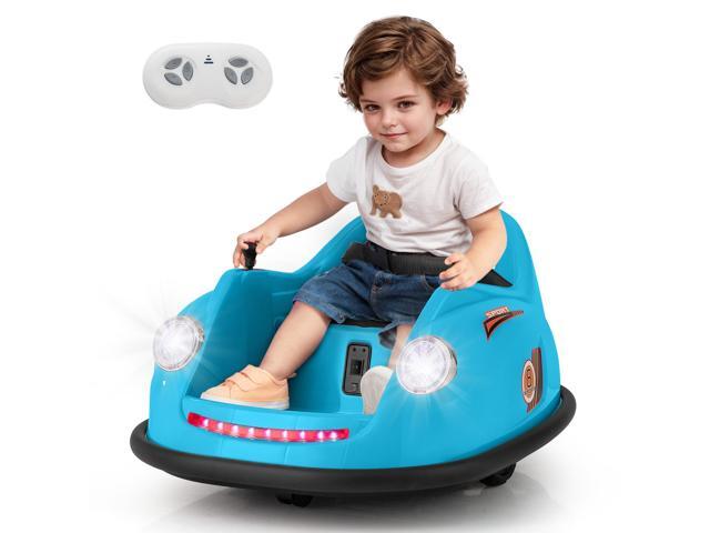 SlickBlue 12V Electric Kids Ride on Bumper Car Battery Powered Bumping Car with Remote Control