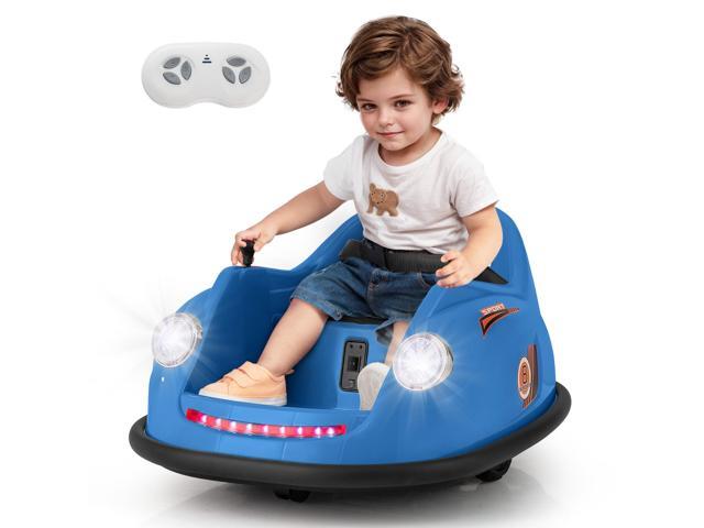 SlickBlue 12V Electric Kids Ride on Bumper Car Battery Powered Bumping Car with Remote Control