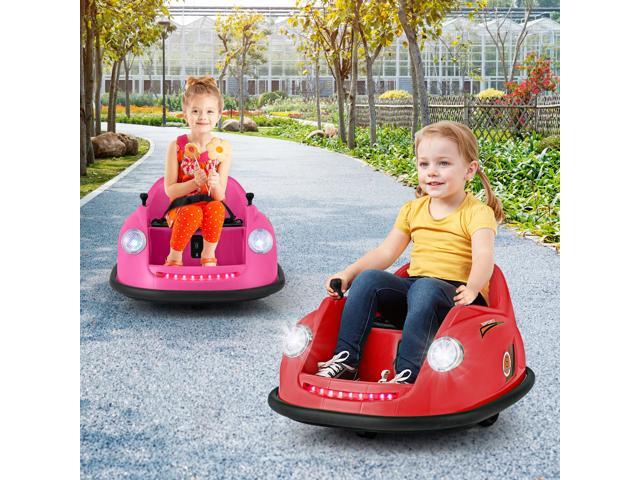 SlickBlue 12V Electric Kids Ride on Bumper Car Battery Powered Bumping Car with Remote Control