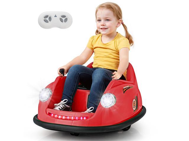 SlickBlue 12V Electric Kids Ride on Bumper Car Battery Powered Bumping Car with Remote Control