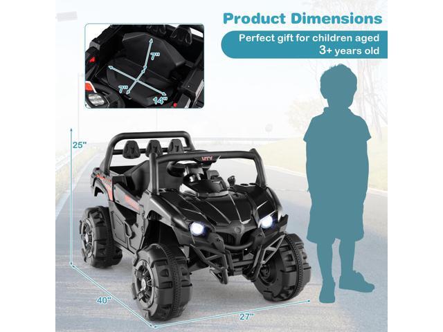 SlickBlue 12V Battery Powered Electric Vehicle with Remote Control and 3 Speeds