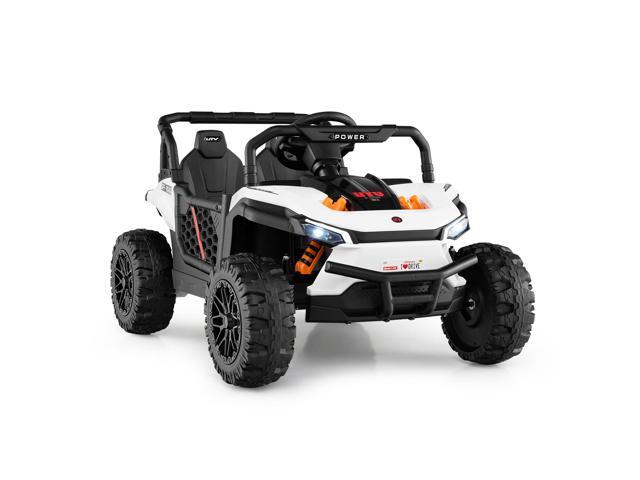 SlickBlue 12V Kids Ride on Truck Off-Road UTV with Parental Remote and Lights