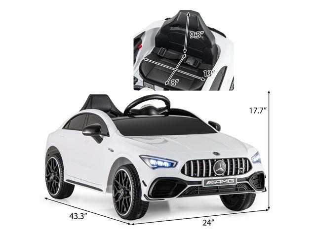 SlickBlue 12V Kids Ride on Car Mercedes-Benz AMG CLA 45 with Remote
