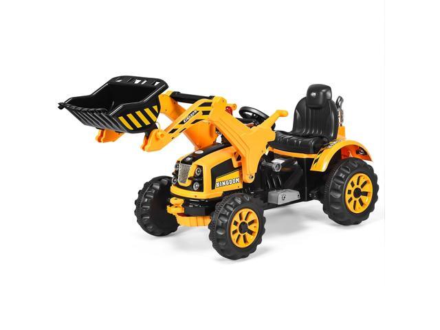 SlickBlue 12 V Battery Powered Kids Ride on Dumper Truck