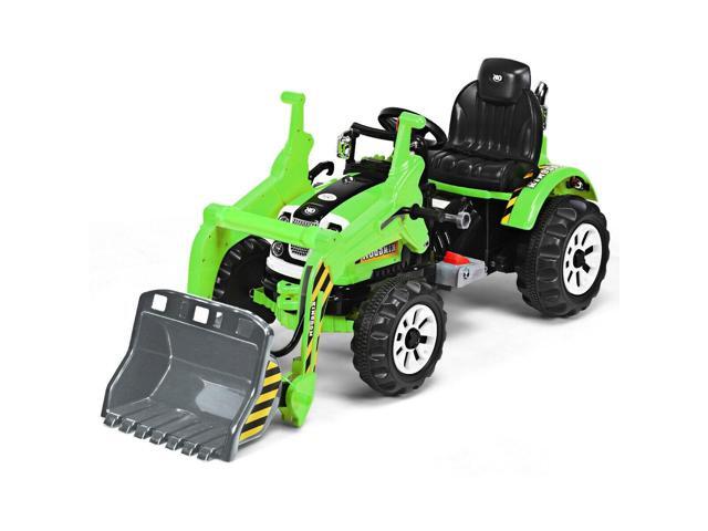 SlickBlue 12 V Battery Powered Kids Ride on Dumper Truck