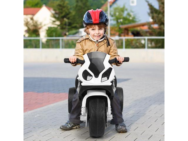 SlickBlue 6V Kids 3 Wheels Riding BMW Licensed Electric Motorcycle