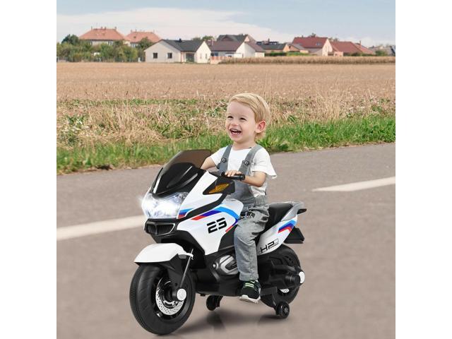 SlickBlue 12V Kids Ride On Motorcycle Electric Motor Bike