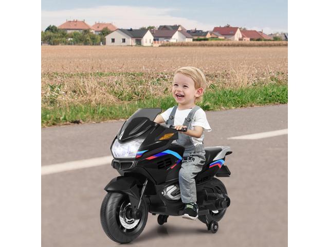 SlickBlue 12V Kids Ride On Motorcycle Electric Motor Bike