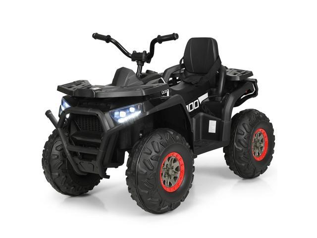SlickBlue 12 V Kids Electric 4-Wheeler ATV Quad with MP3 and LED Lights