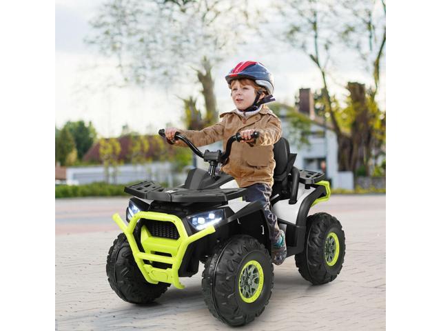 SlickBlue 12 V Kids Electric 4-Wheeler ATV Quad with MP3 and LED Lights