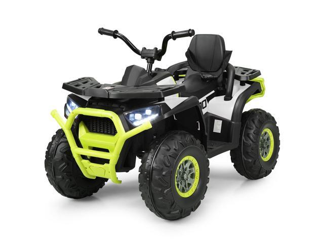 SlickBlue 12 V Kids Electric 4-Wheeler ATV Quad with MP3 and LED Lights