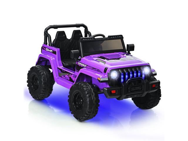 SlickBlue 12V Kids Ride-on Jeep Car with 2.4 G Remote Control
